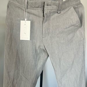 Denim & Flower Gray City Pants